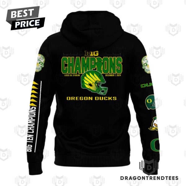 Oregon Ducks 2024 Big Ten The Best Of The Best Hoodie