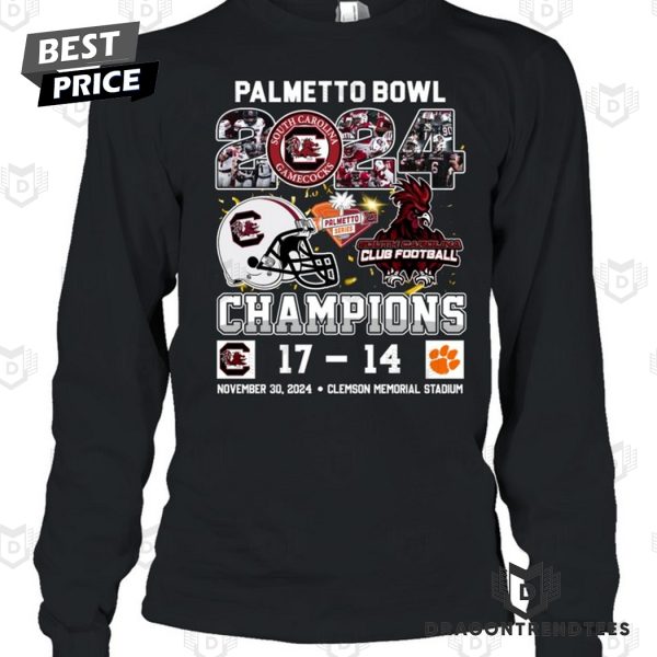 Palmetto Bowl 2024 Champions South Carolina Gamecocks Unisex T-Shirt