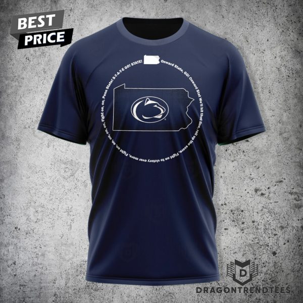 Penn State Nittany Lions Fight On State 3D T-Shirt