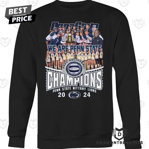 Penn State Nittany Lions Volleyball Champions 2024 Unisex T-Shirt