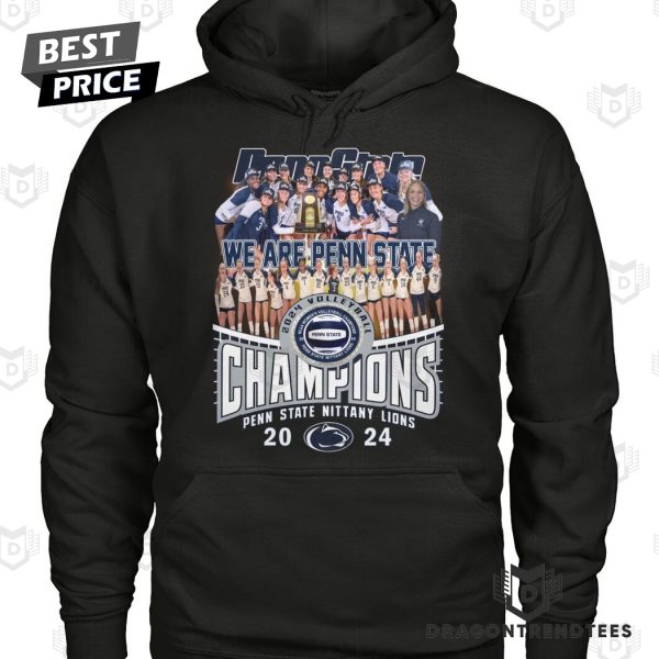 Penn State Nittany Lions Volleyball Champions 2024 Unisex T-Shirt