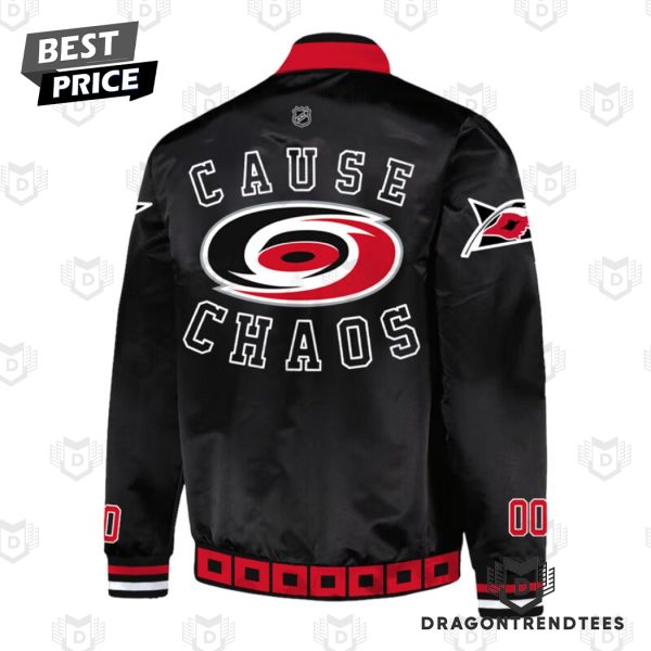 Personalized 2025 Stadium Series Carolina Hurricanes Baseball Jacket