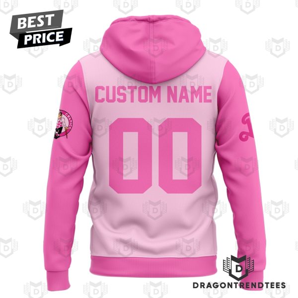 Personalized Boston Celtics x Barbie Hoodie – Pink