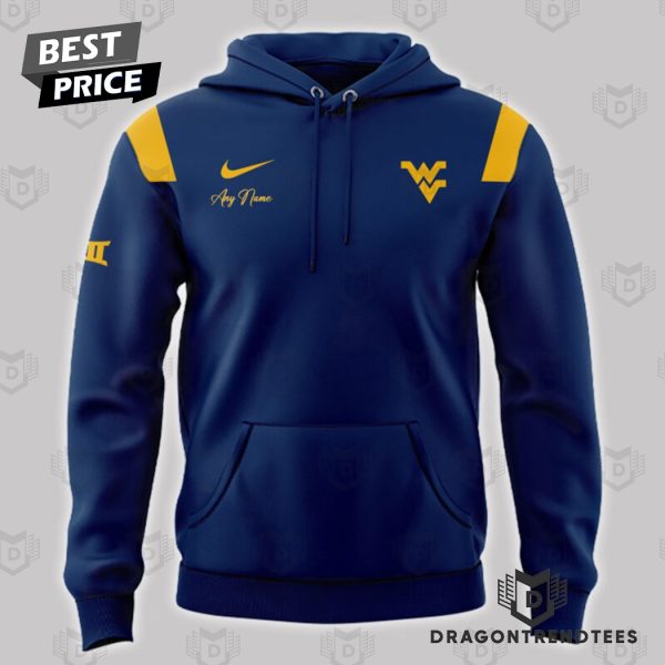 Personalized Coach Rich Rodriguez West Virginia Mountaineers Football Hoodie