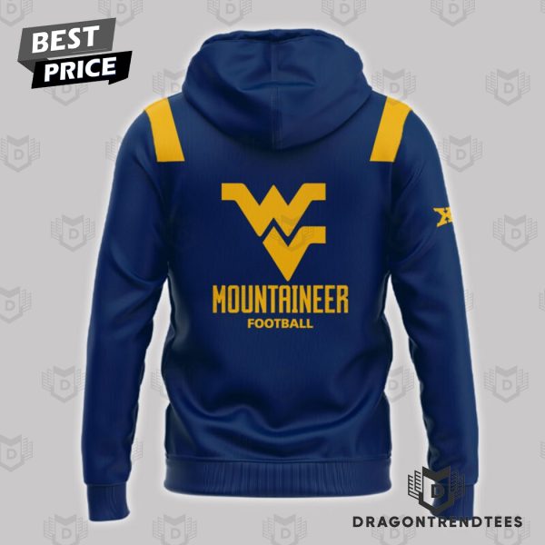 Personalized Coach Rich Rodriguez West Virginia Mountaineers Football Hoodie