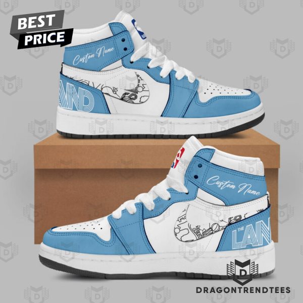 Personalized Gallery Blue Blake Cleveland Cavaliers Air Jordan 1 High Top