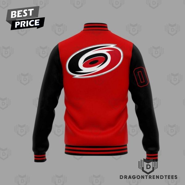Personalized Hall Of Fame Carolina Hurricanes Baseball Jacket