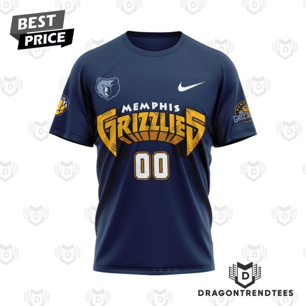 Personalized Memphis Grizzlies Grind City 3D T-Shirt