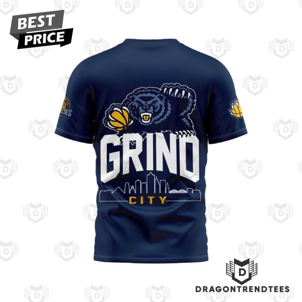 Personalized Memphis Grizzlies Grind City 3D T-Shirt