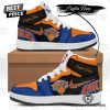 Personalized New York Knicks Logo Design  Air Jordan 1 High Top