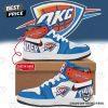 Personalized Oklahoma City Thunder Basketball 1967 Air Jordan 1 High Top