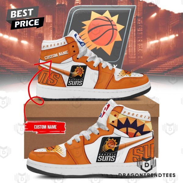 Personalized Phoenix Suns Basketball Logo Air Jordan 1 High Top