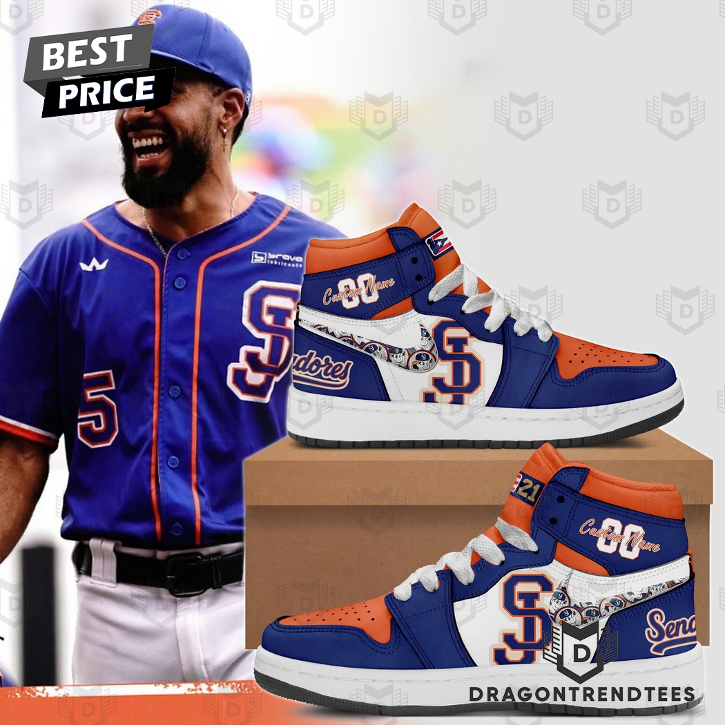 Personalized Senadores De San Juan Air Jordan 1 High Top Personalized Senadores De San Juan Air Jordan 1 High Top