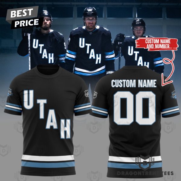 Personalized Utah Hockey Club Logo 3D T-Shirt