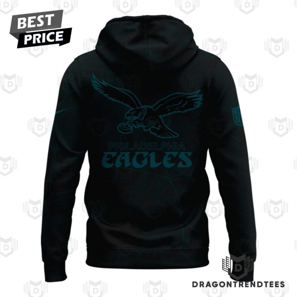 Philadelphia Eagles Logo Design Hoodie – Black