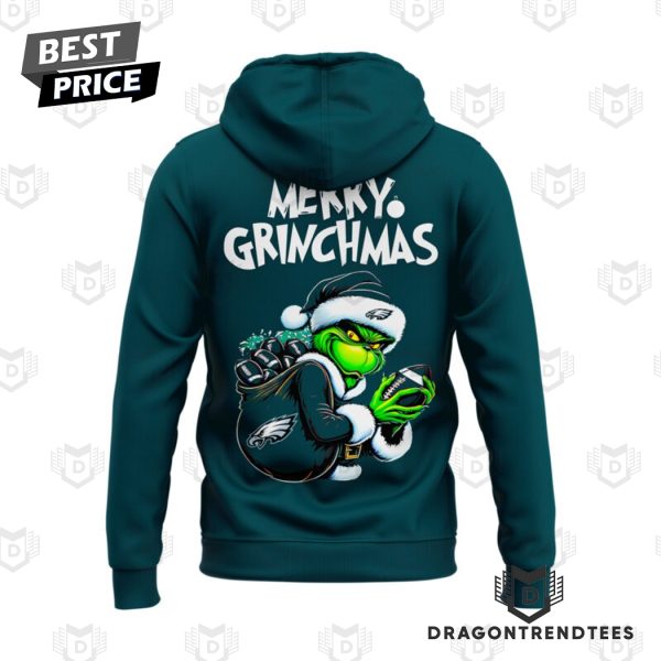 Philadelphia Eagles x The Grinch Merry Grinchmas Hoodie