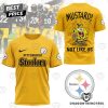 Pittsburgh Steelers Mustardrd Not Like Us 3D T-Shirt – Black