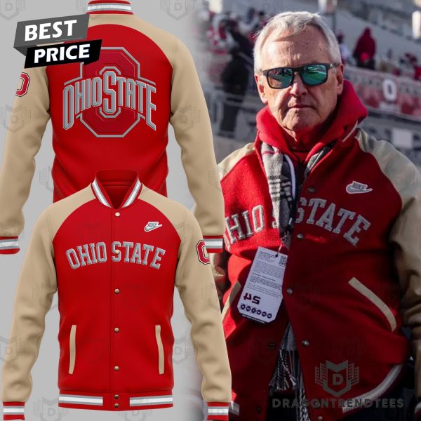 President Jim Tressel Ohio State Buckeyes Football Baseball Jacket