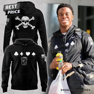 AirBorne Army Black Knights Football Hoodie – Black