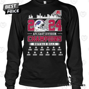 2024 AFC East Division Champions Buffalo Bills Unisex T-Shirt