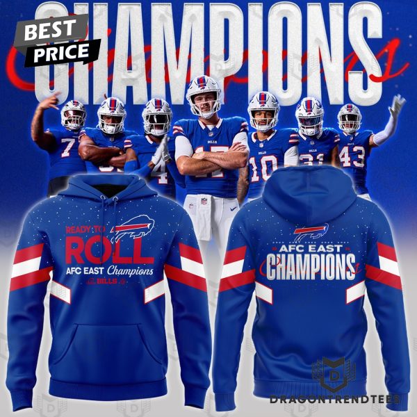 Ready To Roll AFC East Division Champions Buffalo Bills Football Hoodie