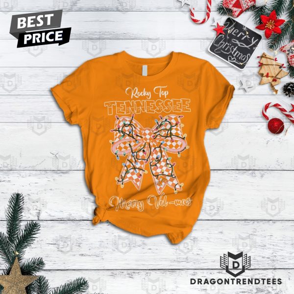 Rocky Top Tennessee Volunteers Merry Vol-mas Pajamas Set