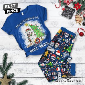 UConn Huskies – Merry Christmas To All Pajamas Set