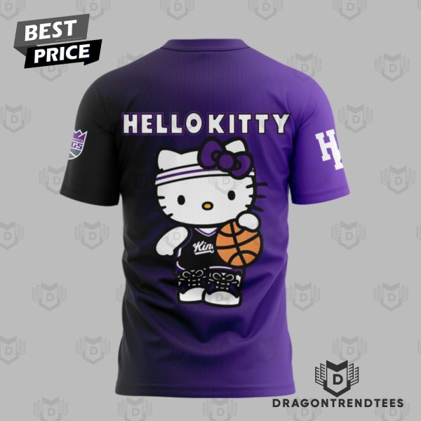 Sacramento Kings Basketball x Hello Kitty 3D T-Shirt