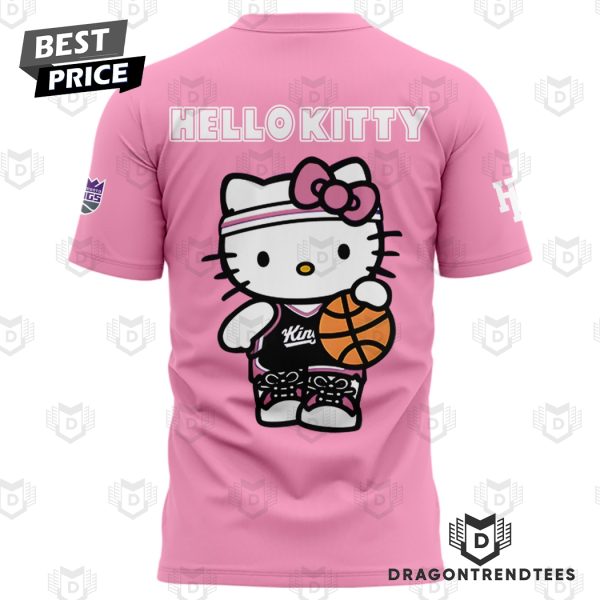 Sacramento Kings x Hello Kitty 3D T-Shirt – Pink