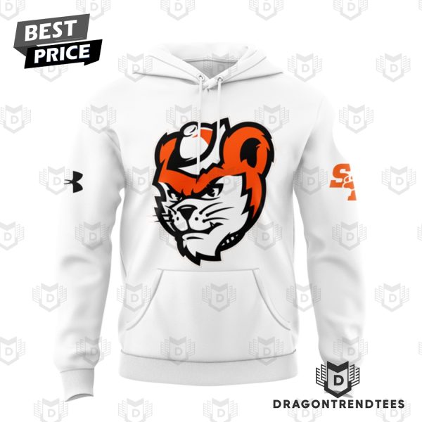 Sam Houston Bearkats Football Design Hoodie – White