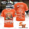 Ready To Roll AFC South Champions Houston Texans 2024 3D T-Shirt