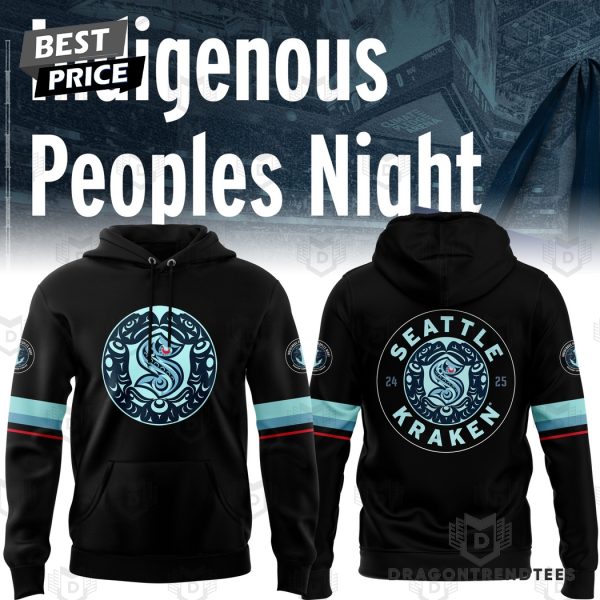 Seattle Kraken Indigenous Peoples Night Black Hoodie