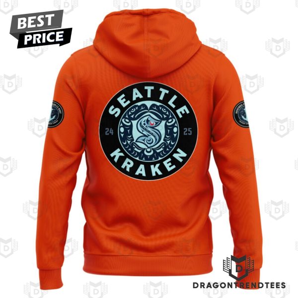 Seattle Kraken Indigenous Peoples Night Hoodie – Orange