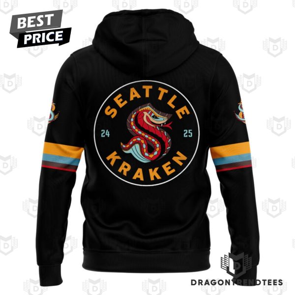 Seattle Kraken Lunar New Year Night Hoodie – Black