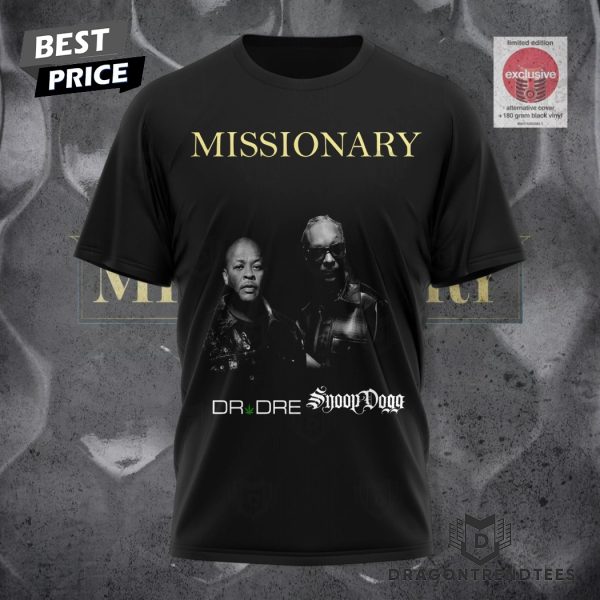 Snoop Dogg Missionary Dr Dre 3D T-Shirt