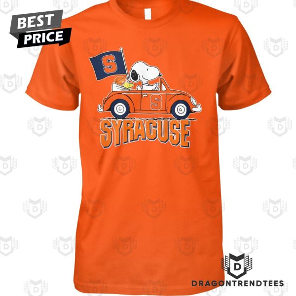 Snoopy x Syracuse Orange Basketball Unisex T-Shirt