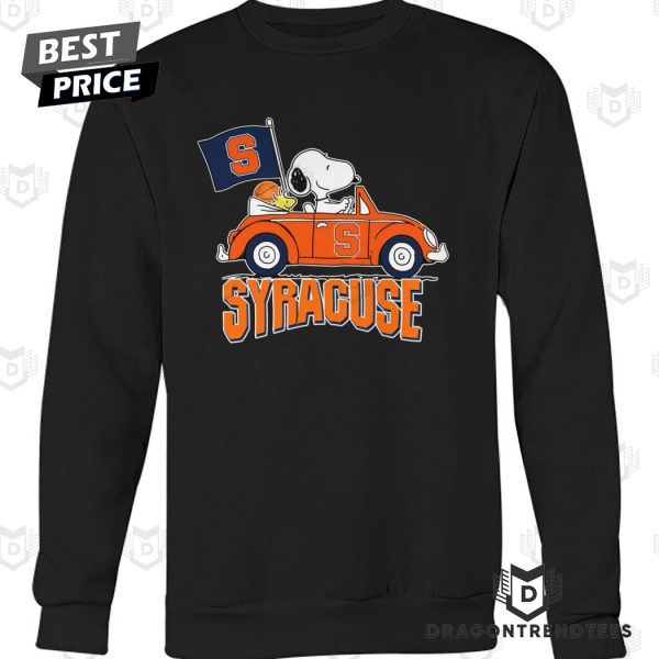 Snoopy x Syracuse Orange Basketball Unisex T-Shirt