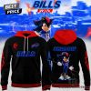 Sonic 3 Shadow The Hedgehog X Buffalo Bills Hoodie