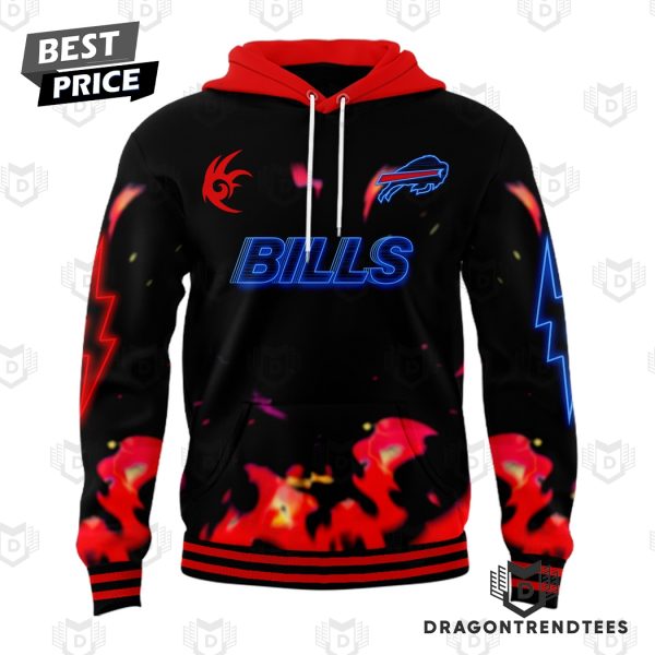 Sonic 3 Shadow The Hedgehog X Buffalo Bills Hoodie