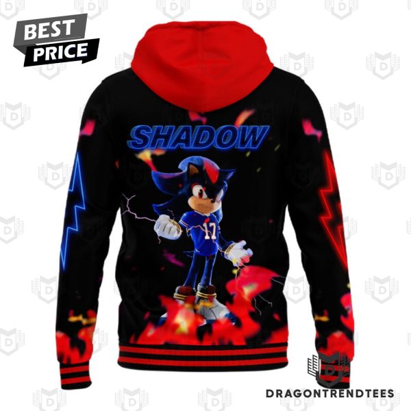 Sonic 3 Shadow The Hedgehog X Buffalo Bills Hoodie