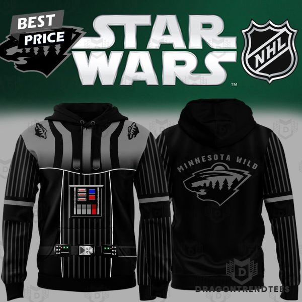 Star Wars Night Minnesota Wild Hoodie – Black