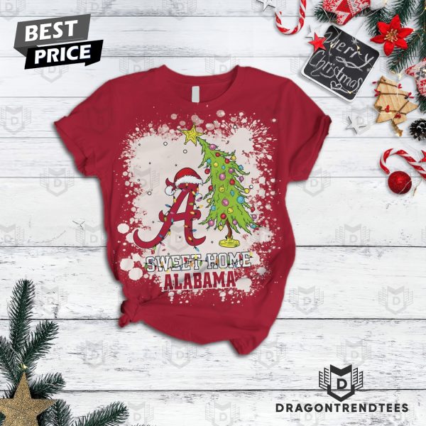 Sweet home Christmas Alabama Crimson Tide Roll Tide Pajamas Set