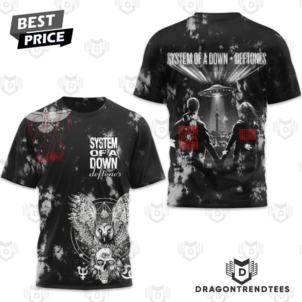 System Of A Down & Deftones 3D T-Shirt