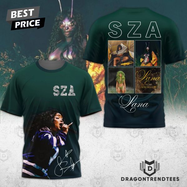 SZA – Lana Sos Deluxe Signature 3D T-Shirt