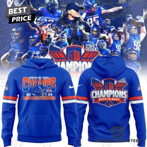 2024 Mountain West Conference Champions Back To Back Boise State Broncos Hoodie