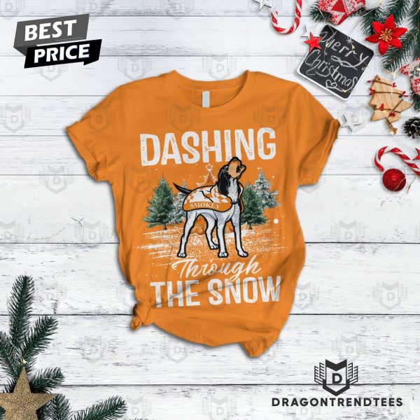 Tennessee Volunteers – Dashing Through The Snow Pajamas Set