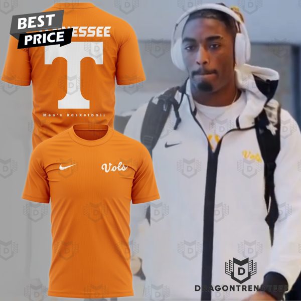 Tennessee Volunteers Men Basketball 3D T-Shirt