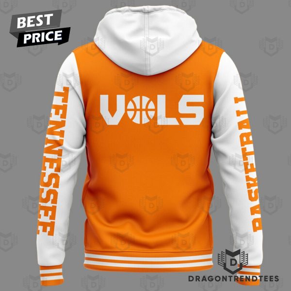 Tennessee Volunteers Men Basketball Logo Design Hoodie – Orange