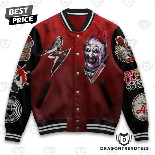 Terrifier 3 Art The Clown Baseball Jacket