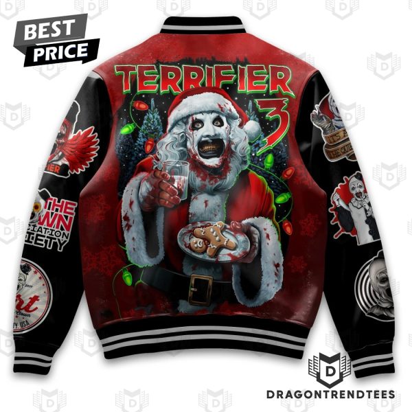 Terrifier 3 Art The Clown Baseball Jacket